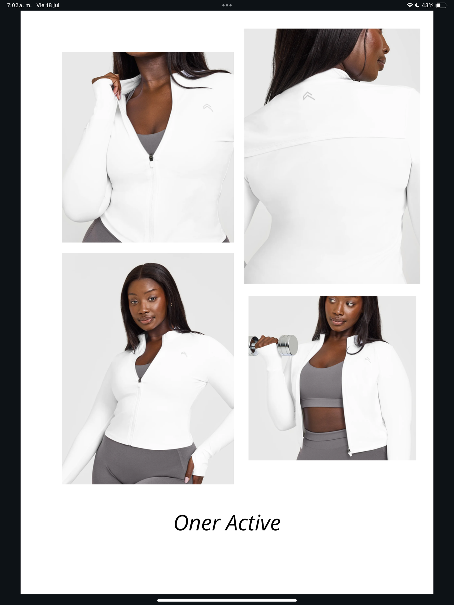 Chaqueta Oner active