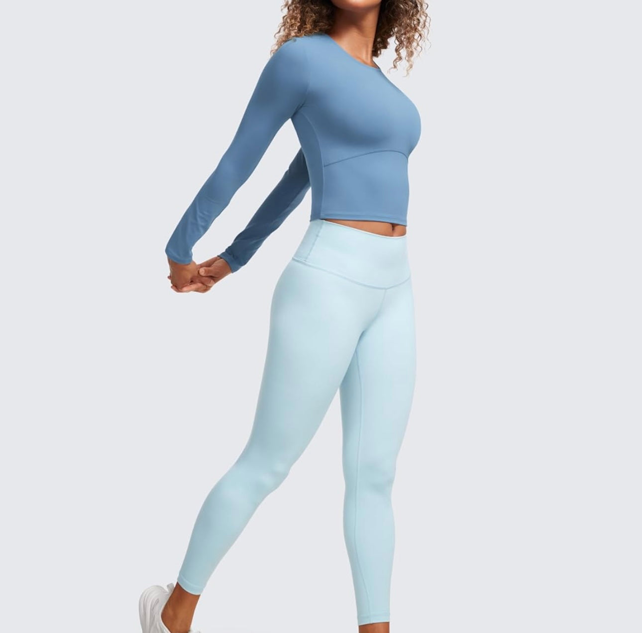 Blusa Sculpt Azul Cielo