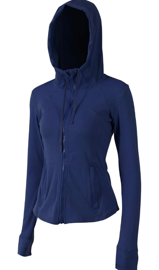 Chaqueta Active Zip – Azul Eléctrico