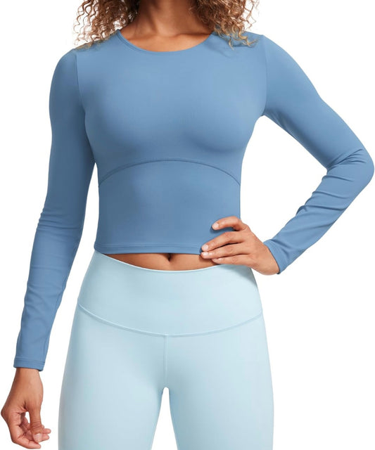 Blusa Sculpt Azul Cielo