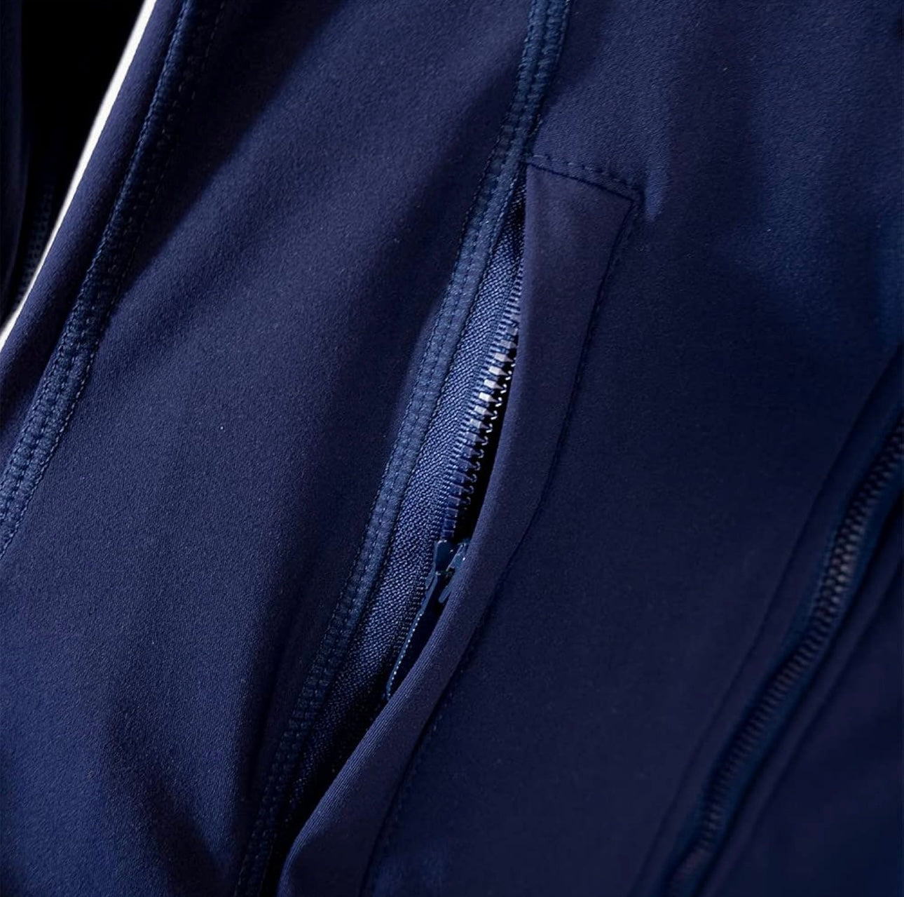 Chaqueta Active Zip – Azul Eléctrico
